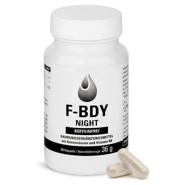 F-BDY Night Stoffwechsel Nacht Kapseln mit Cholin 60 St
