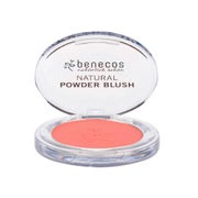 benecos Natural Beauty Compact Powder Blush sassy salmon Bio
