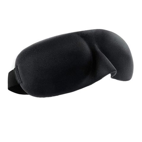 UNIQ Ergonomische 3D-Schlafmaske Schwarz