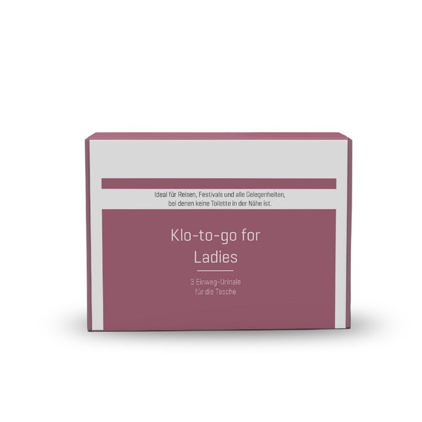 Klo to go für Ladies 3 St