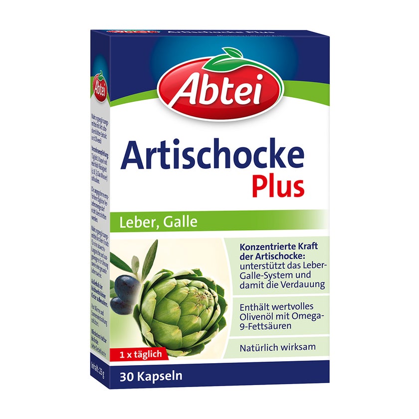 Abtei Artischocke Plus Kapseln TF 30 St