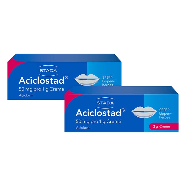 Aciclostad® Creme Doppelpack 2X2 g