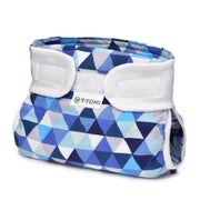 T-TOMI Spreizhose Klettverschluss Blue triangles 3-6 kg 1 St