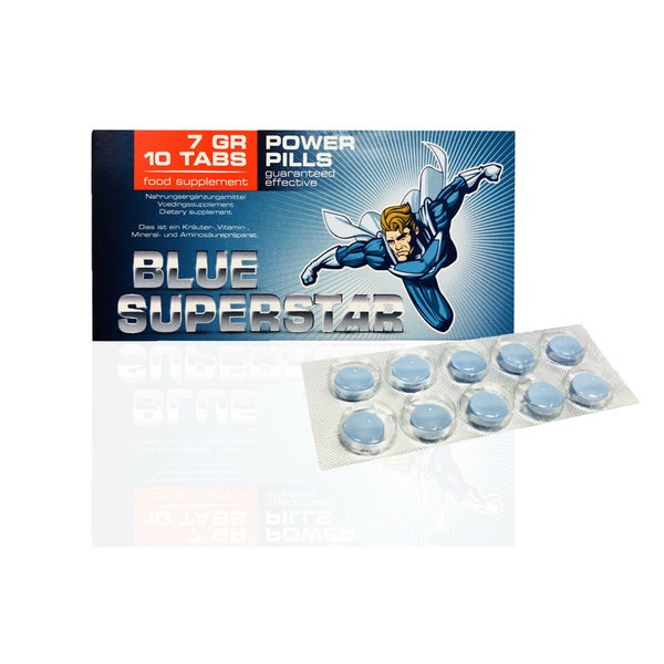 Pharmaquest - Blue Superstar Nahrungsergänzung Libido 10 stk