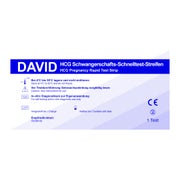 15 x David Schwangerschaftstest Streifen 10 miu/ml HCG Schnelltest