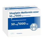 SITAGLIPTIN Metformin HEXAL 50 mg/1000 mg Filmtab. 56 St