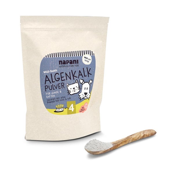 Algenkalk Pulver für Hunde & Katzen 500 g