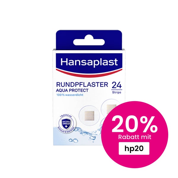 Hansaplast Rundpflaster Aqua Protect 24 St
