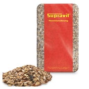 Supravit Spatzenfutter und Sperlingsfutter  Vogelfutter mit Mehlwürmern | Energie und Proteinreiches Wildvogelfutter Ganzjahresfutter 25 kg