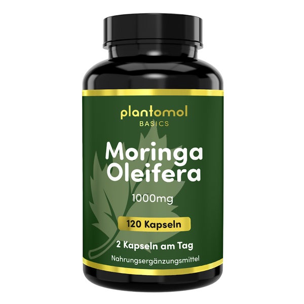 plantomol® - Moringa Oleifera Kapseln - 2-Monatsvorrat