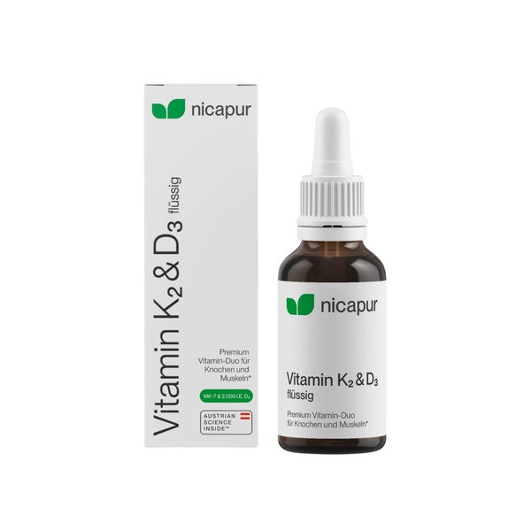 Nicapur Vitamin K2 & D3 Flüssig 22,5 ml