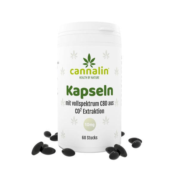 Cannalin - CBD Kapseln 10 mg 60 St
