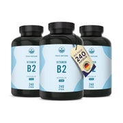 Vitamin B2 Vegan - Riboflavin - 2 Jahre Vorrat 720 St