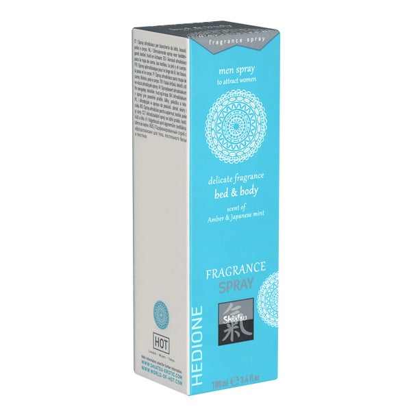Pheromone Bed & Body Duft für Männer - Bernstein und japanische Minze 100 ml