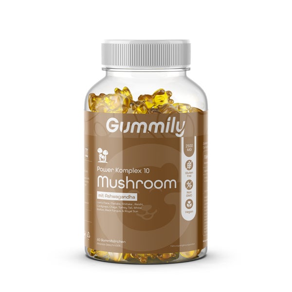 10 Mushroom Komplex mit Hericium & Reishi 60 St