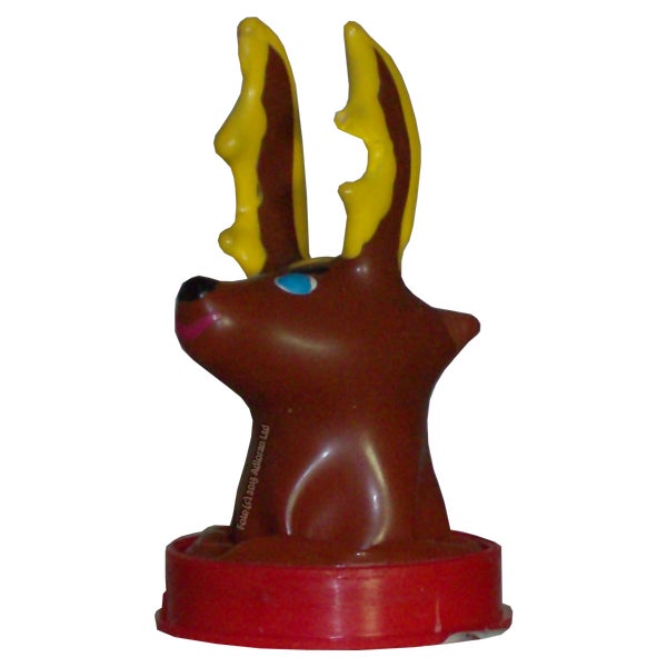 Scherzkondom „Rentier“ – Handbemalt, Weihnachtszeit Geschenk (1 Stück) 1 St