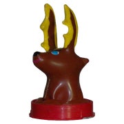 Scherzkondom „Rentier“ – Handbemalt, Weihnachtszeit Geschenk (1 Stück) 1 St