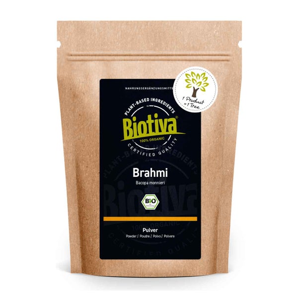 Biotiva Brahmi Pulver Bio 1000 g