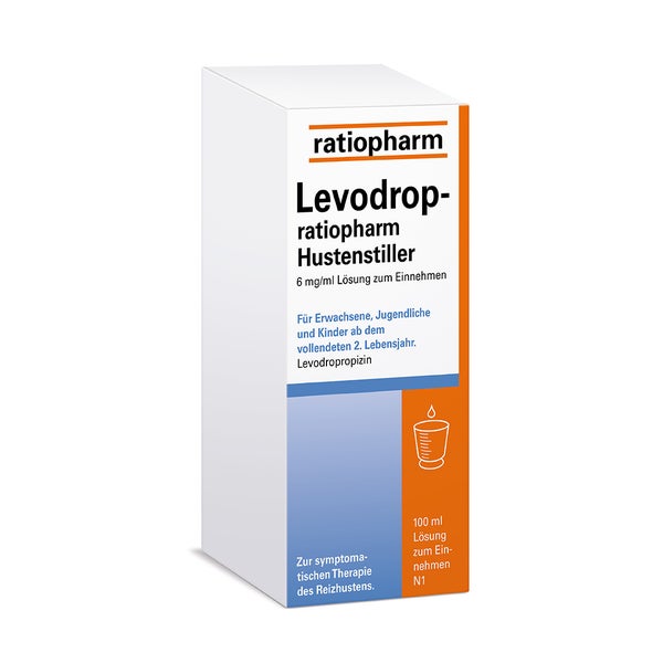 Levodrop-ratiopharm Hustenstiller 100 ml