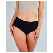 MYLILY Periodenunterwäsche High Waist Seamless | Schwarz - Größe XXXS 1 St
