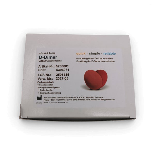 GetTested D-Dimer-Test (Blutgerinnsel) 1 St