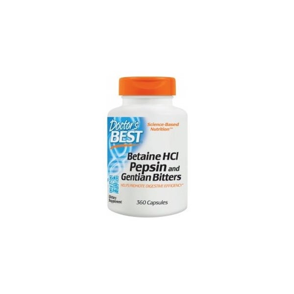 Betain-HCl, Pepsin & Enzianbitter, Kapseln 360 St