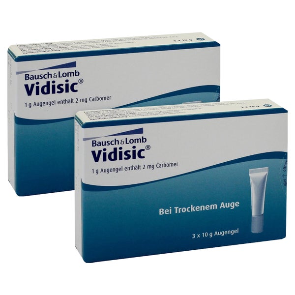 Vidisic Augengel 6X10 g