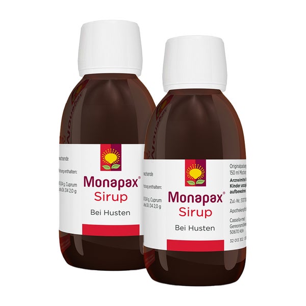 Monopax Sirup gegen Reizhusten 2X150 ml