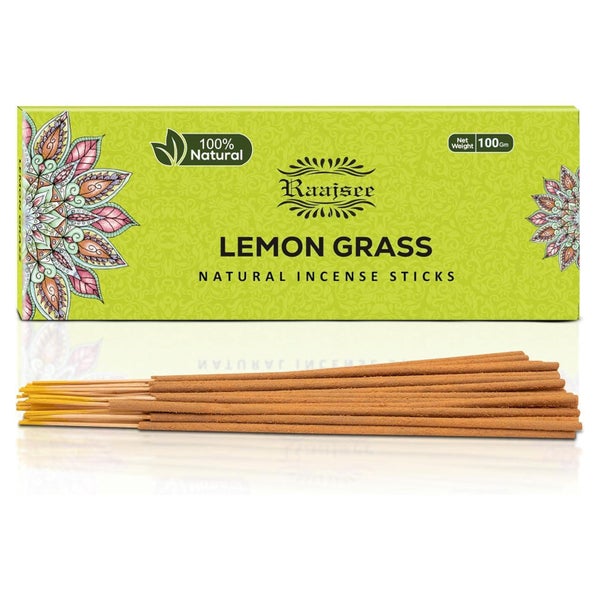 Raajsee Zitronengras Natürlich Räucherstäbchen 100g Handgero 1 St