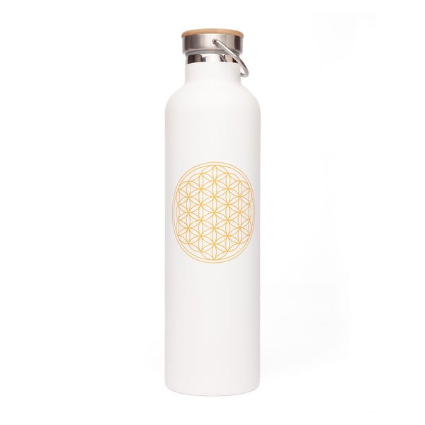 bodhi Isolier-Trinkflasche 1l, Edelstahl weiß 1 St