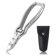 Hochleistungs Nagelschere für dicke Nägel mit Lederetui & Ve 1 St