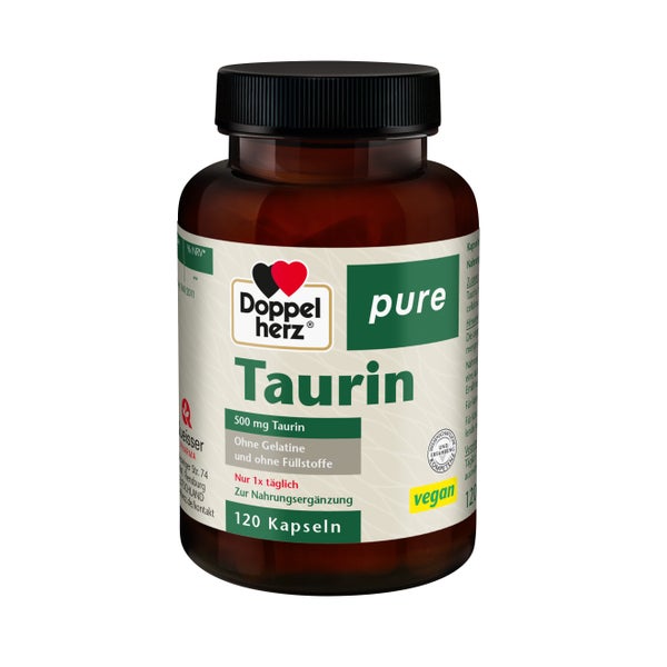 Doppelherz Taurin Pure Kapseln 120 St