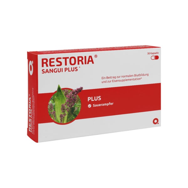 RESTORIA SANGUI PLUS Kapseln 30 St