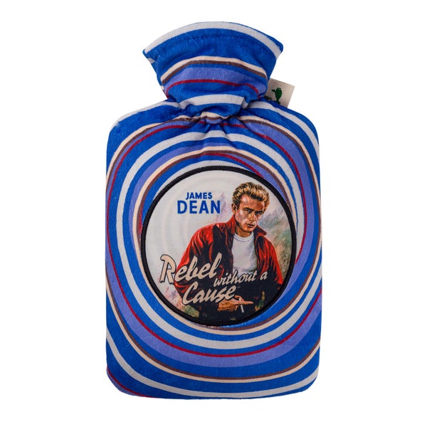 Wärmflasche Klassik 1,8 l mit Nickibezug "Movie" James Dean 1 St