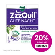 Produktabbildung: Wick Zzzquil Gute Nacht Ein- Und Durchschlafen Tab 28 St