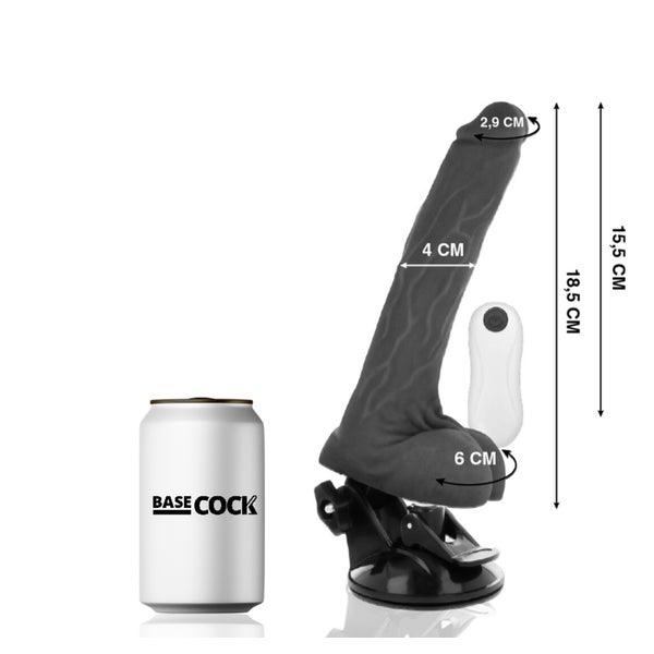 Basecock - Vibrationsdildo - Beweglicher Real-Vibrator günstig kaufen