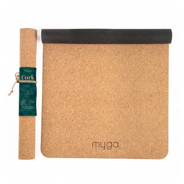 Myga Kork-Yogamatte - Extra Dünn 1 St