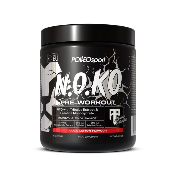 Polleo & AP N.O.KO Pre-Workout, 400 g, Cola-Lemon 400 g