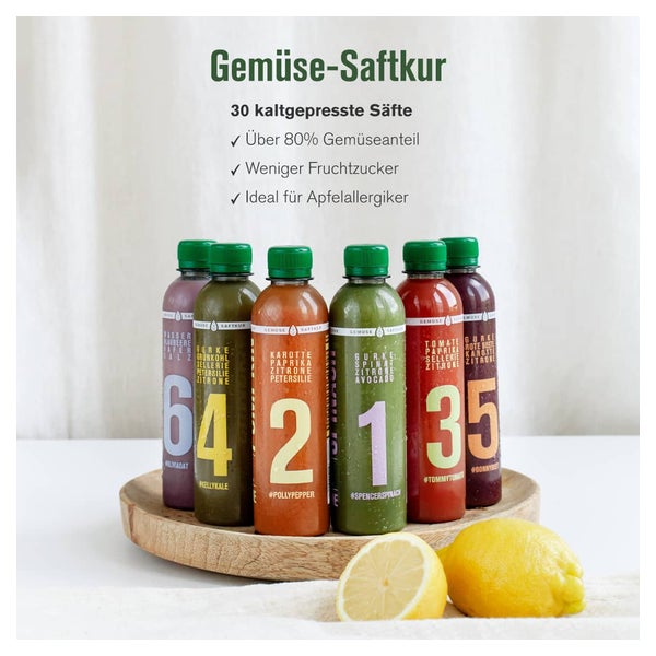 Kale&Me 5-Tage Gemüse Saftkur (inkl. 7,50 € Pfand) 30 St