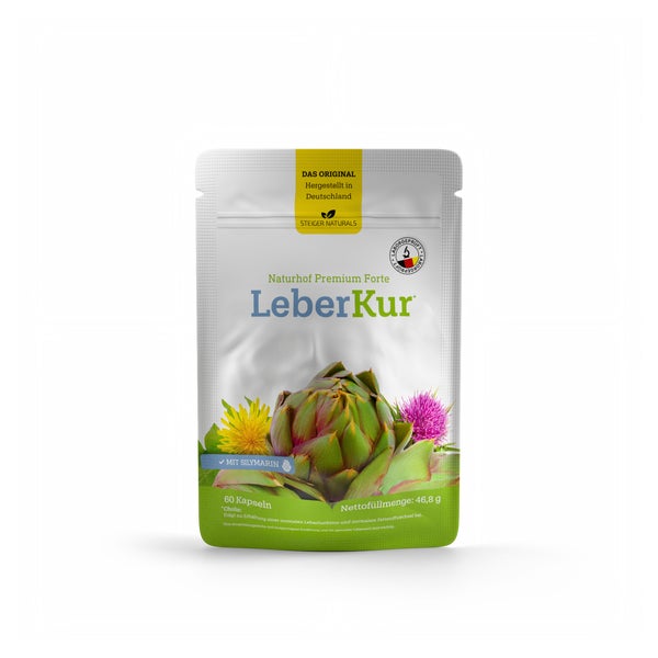 1-Monats Naturhof Leberkur von Steiger Naturals 60 St