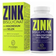 PHARMA INTEGRATORI Zinkbisglycinat mit L-Carnitin, Calcium 60 St