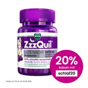 Produktabbildung: WICK ZzzQuil® Gute Nacht INTENS Melatonin 30 St