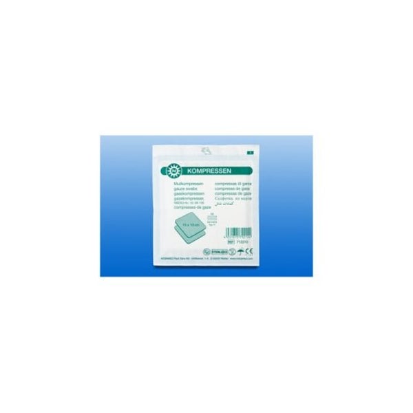 Noba Mullkompresse-steril 12-fach 2er Pack, 5 x 5 cm 400 St