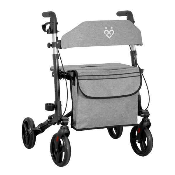 ForeverSenior Aluminium Rollator - 3-fach faltbar - 7,2kg 1 St