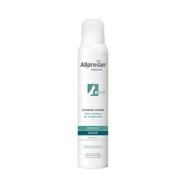 Allpresan diabetic INTENSIV + REPAIR Schaum-Creme ohne Urea 200 ml