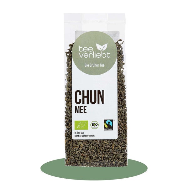 teeverliebt - Chun Mee Bio & Fairtrade loser Grüntee | 100g 100 g
