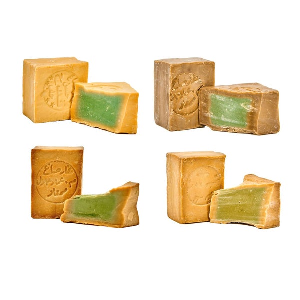 Aleppo Seifen Paket  4 Naturseifen Körperseife Duschseife 4x200 g