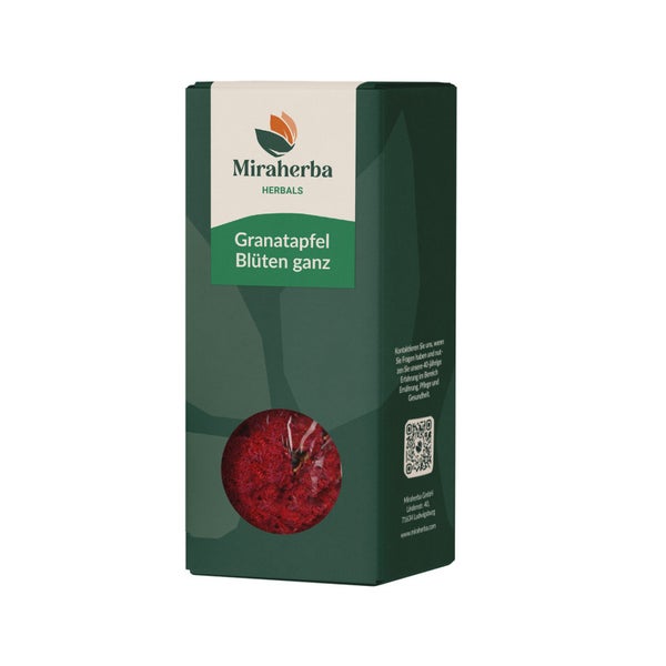 Miraherba - Bio Granatapfel Blüten ganz 50 g