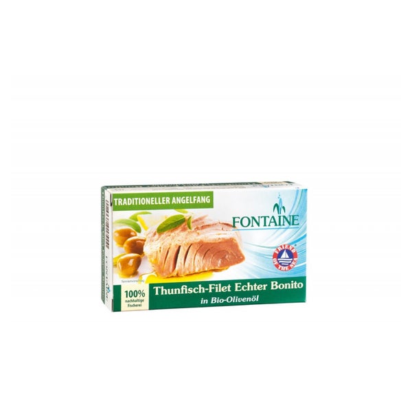Fontaine - Echter Bonito Thunfisch in Bio-Olivenöl 120 g