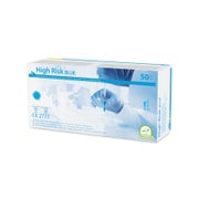 Medi-Inn Nitril High Risk blue Chemikalienschutzhandschuhe puderfrei, Gr. XXL 50 St